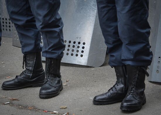 EU integration supporters rally in Kiev