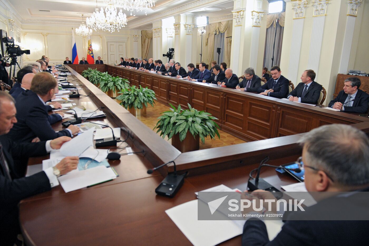 Vladimir Putin chairs meeting of Presidential Economic Council