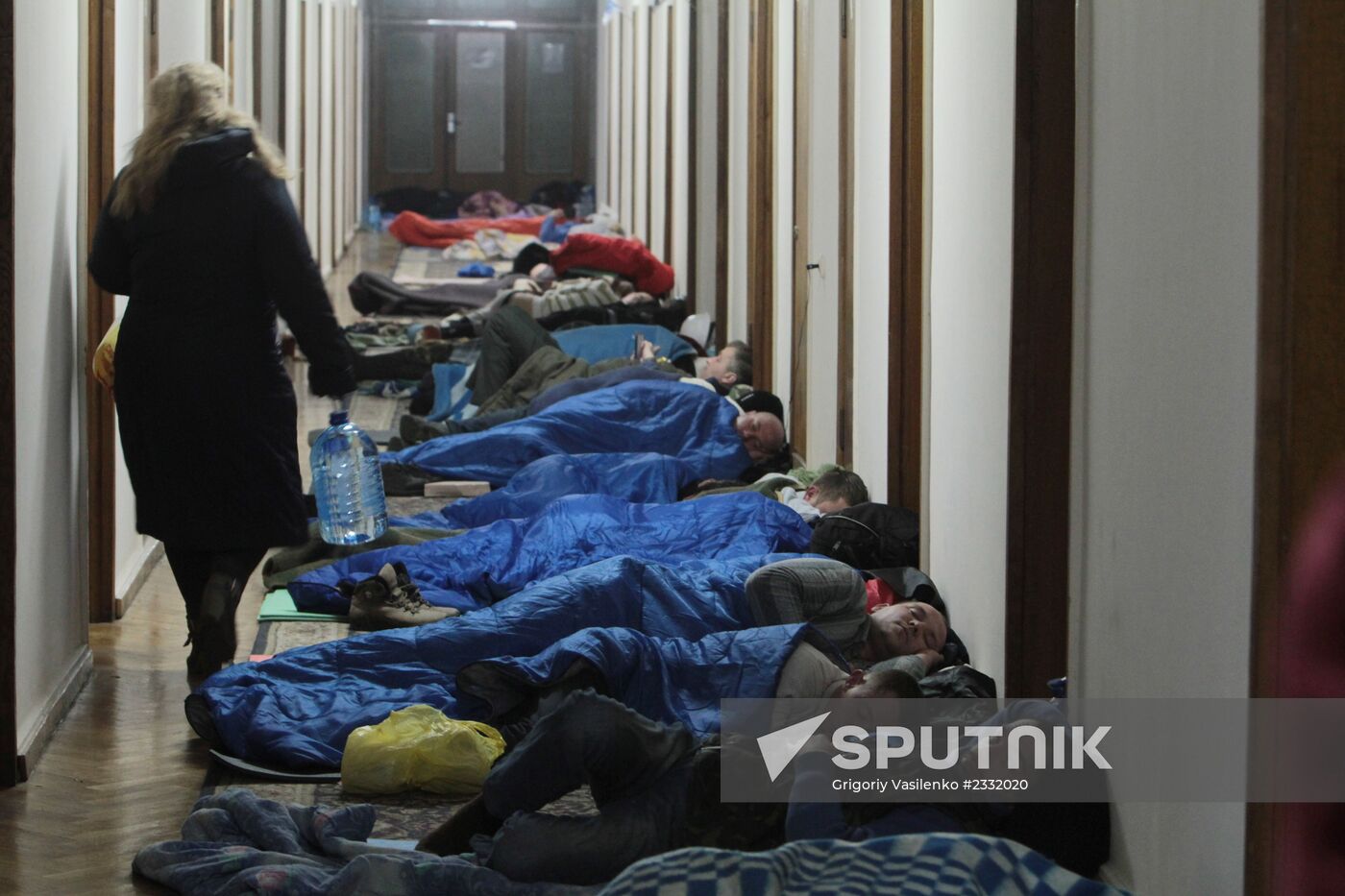 EU integration supporters rally in Kiev