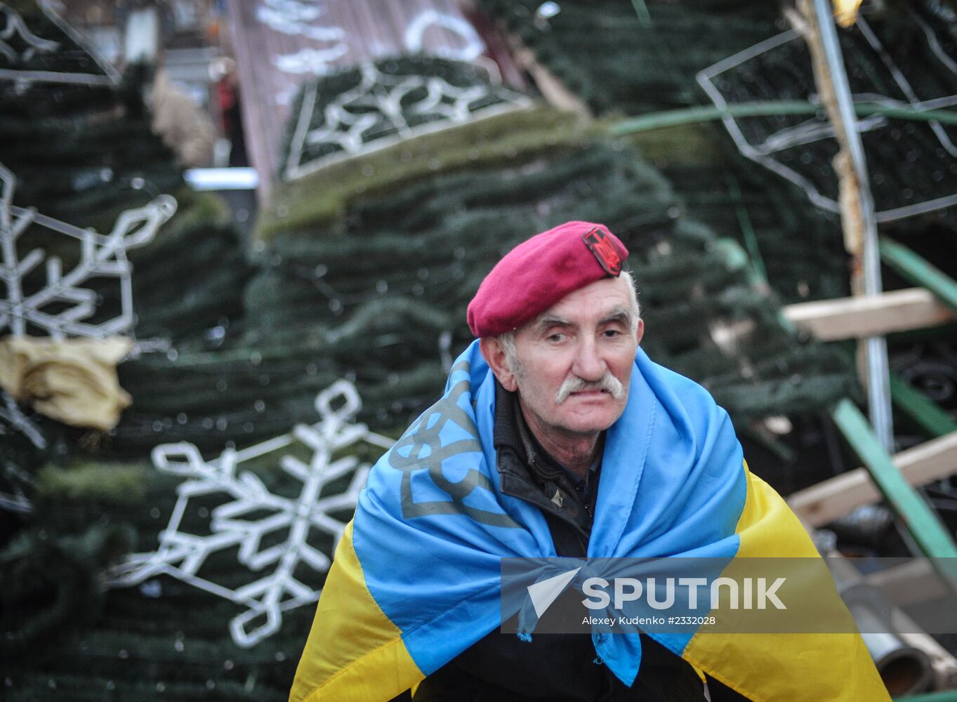 EU integration supporters rally in Kiev