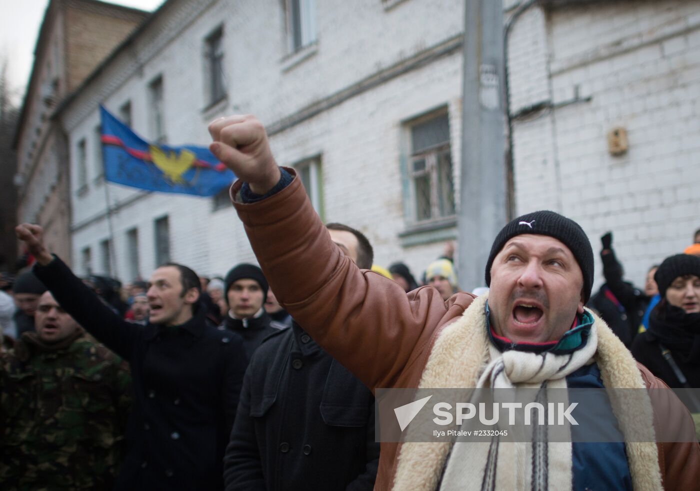 EU integration supporters rally in Kiev