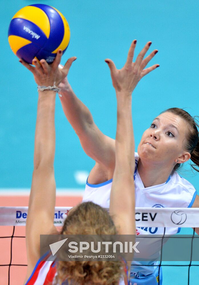 2013–14 CEV Women's Champions League. Dynamo Moscow vs. Crvena Zvezda Belgrade