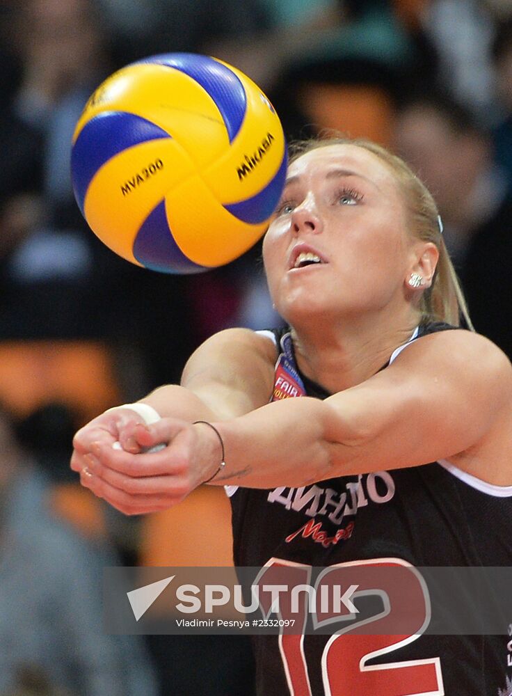 2013–14 CEV Women's Champions League. Dynamo Moscow vs. Crvena Zvezda Belgrade