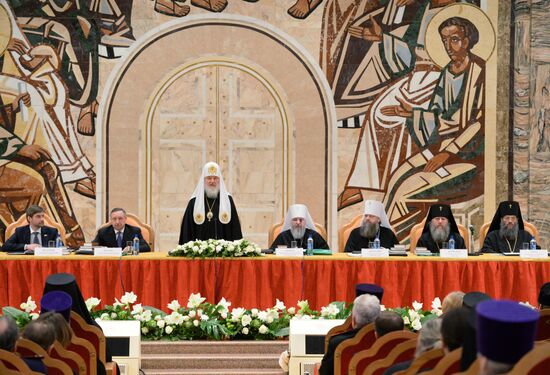 First congress of Cossack confessors in Moscow