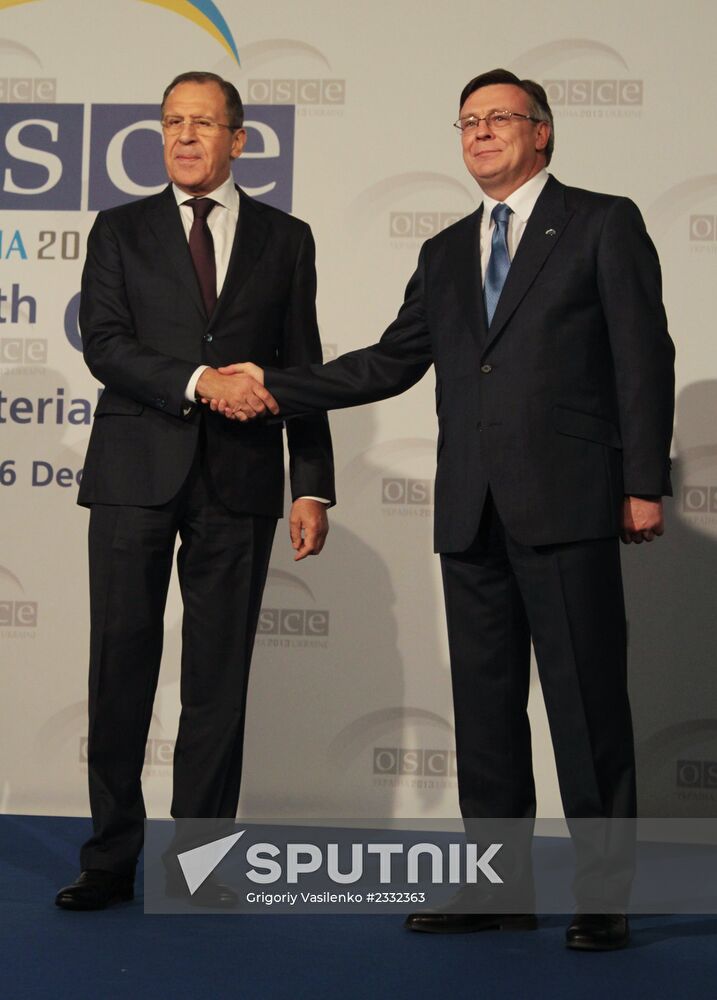 Meeting of Council of OSCE Foreign Ministers in Kiev