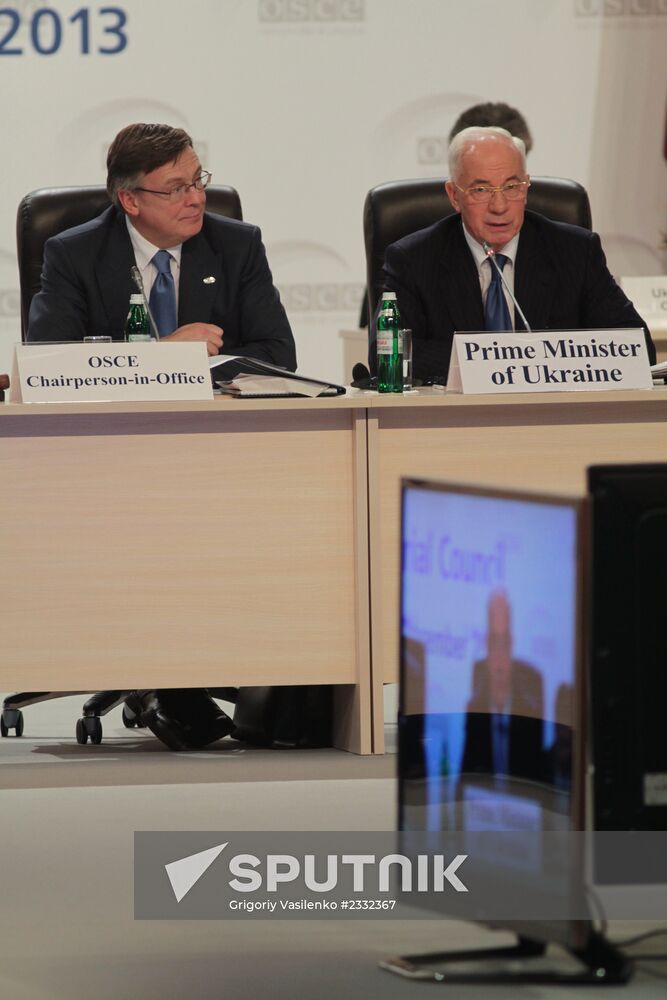 Meeting of Council of OSCE Foreign Ministers in Kiev