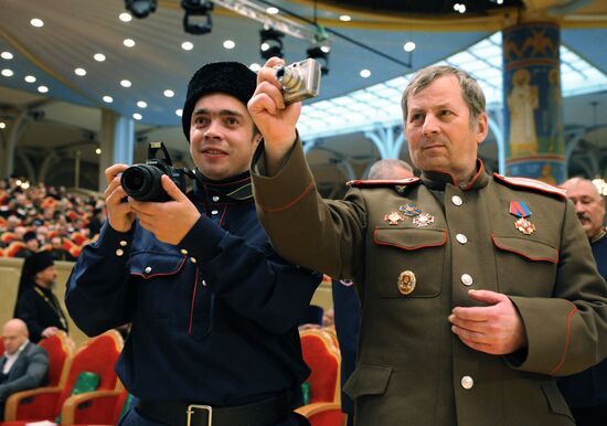 First conference of Cossack chaplains in Moscow