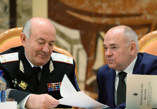 First congress of Cossack confessors in Moscow