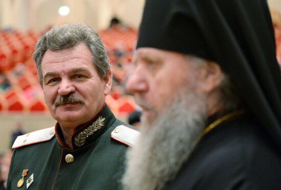 First congress of Cossack confessors in Moscow