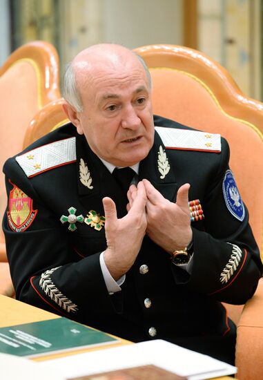 First congress of Cossack confessors in Moscow