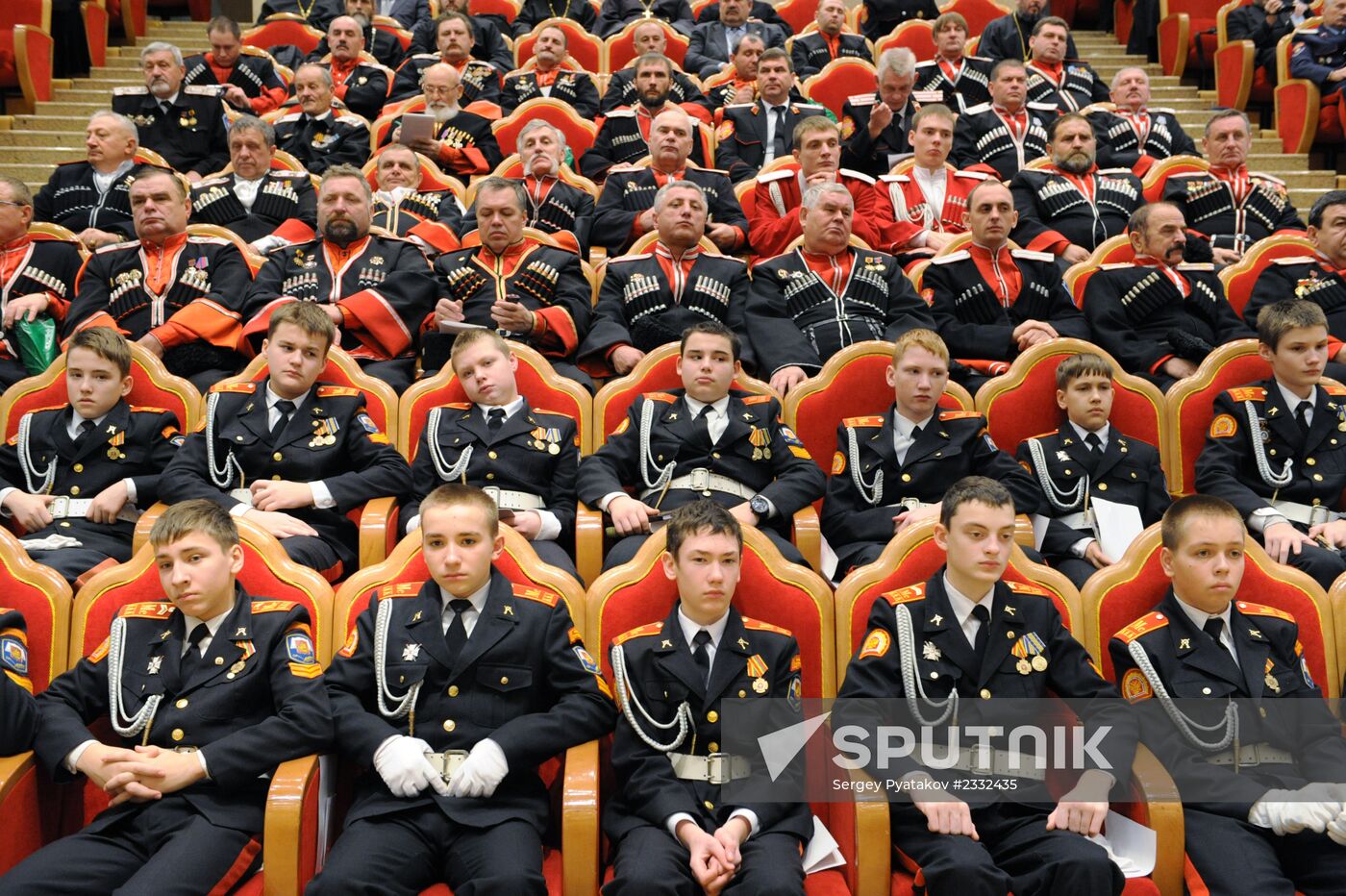 First congress of Cossack confessors in Moscow