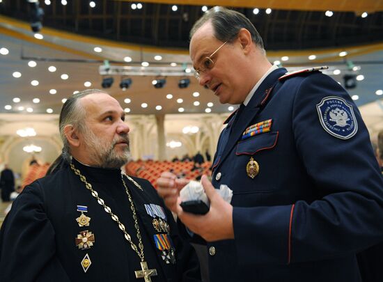 First conference of Cossack chaplains in Moscow