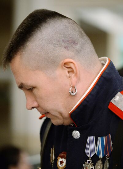 First congress of Cossack confessors in Moscow