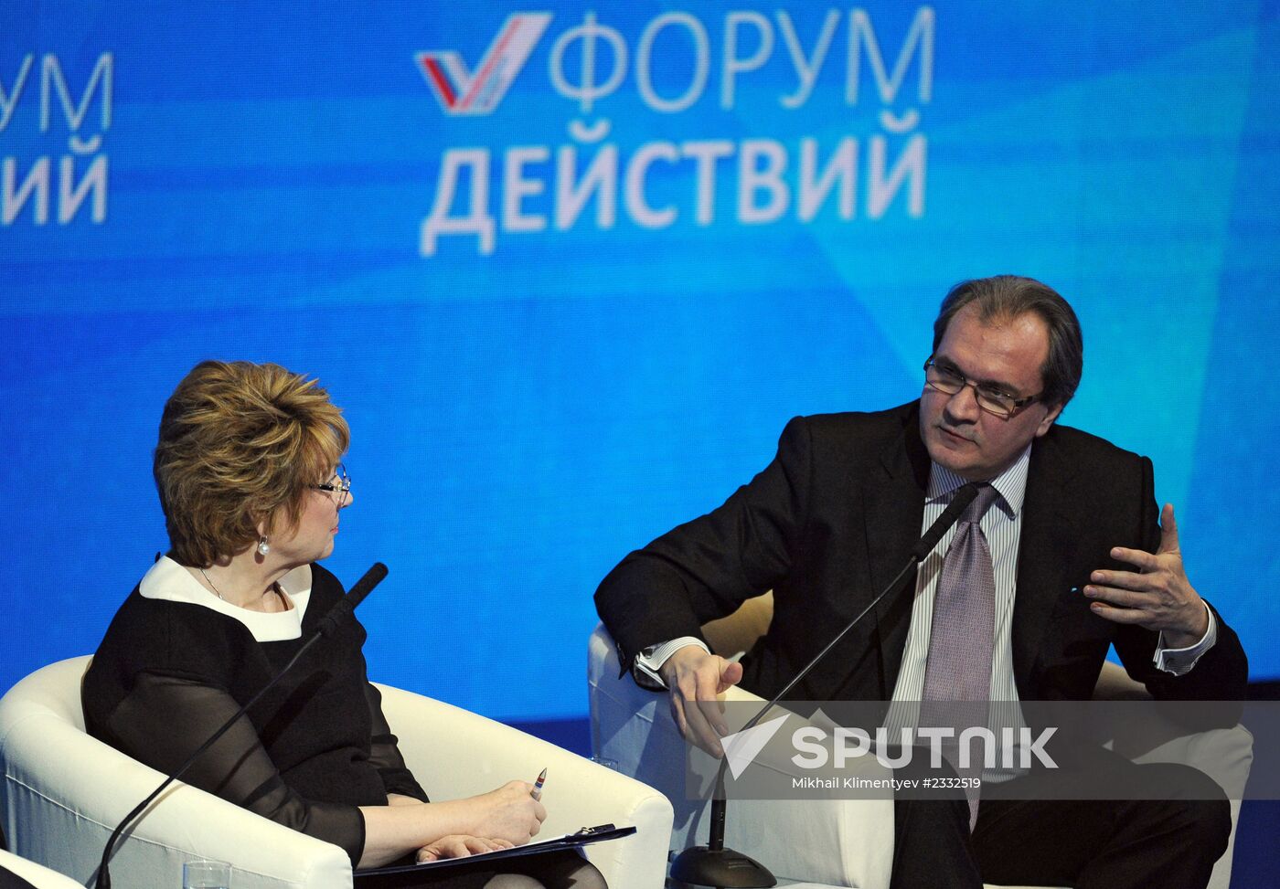 Vladimir Putin at Action Forum conference of All-Russia People's Front