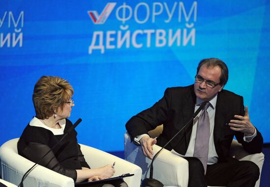 Vladimir Putin at Action Forum conference of All-Russia People's Front