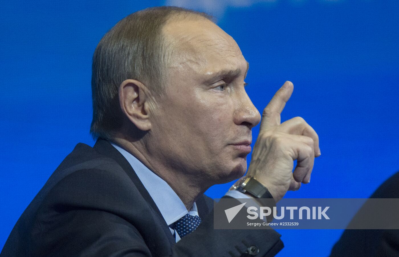 Vladimir Putin at Action Forum conference of Russian Popular Front