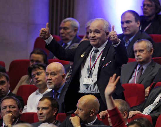Vladimir Putin at Action Forum conference of Russian Popular Front