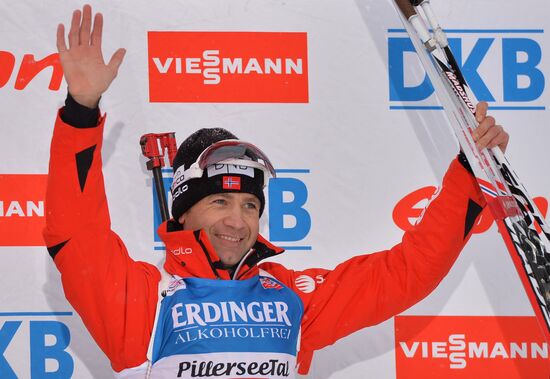 Biathlon. World Cup second stage. Men. Sprint