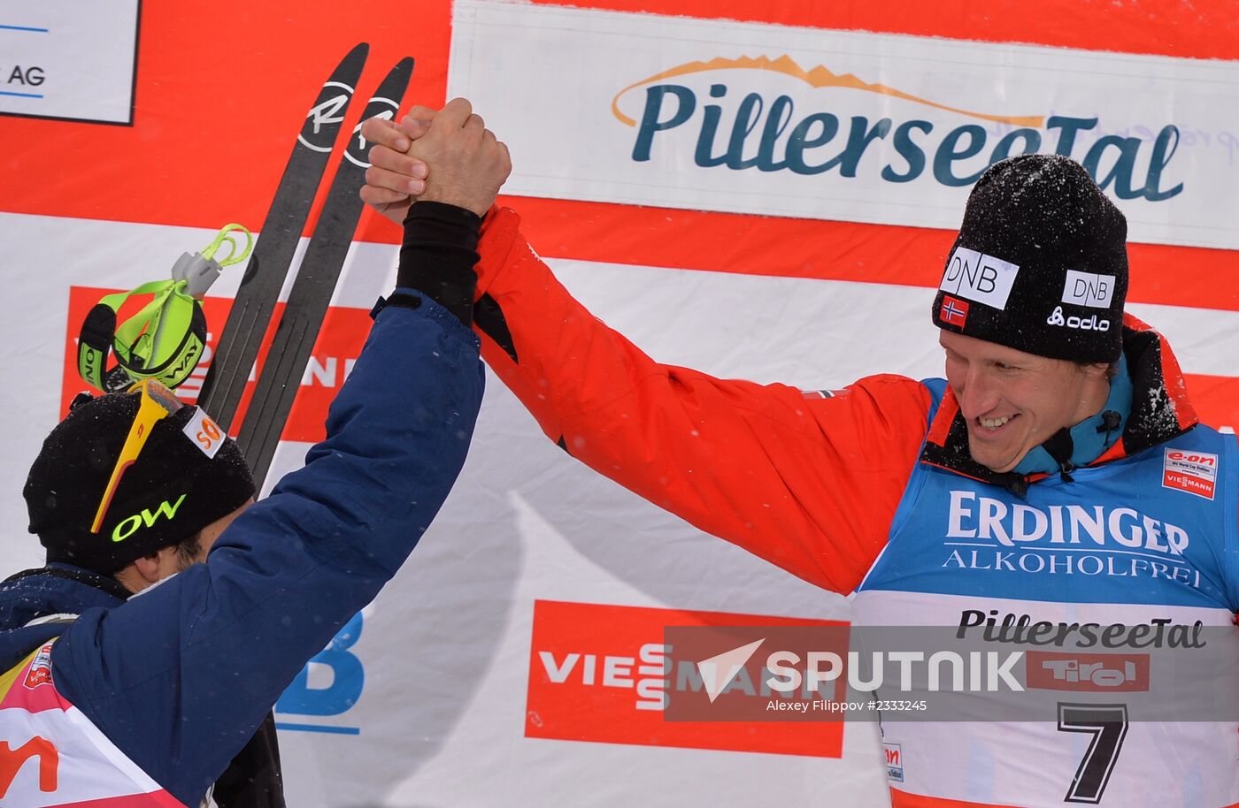 Biathlon. World Cup second stage. Men. Sprint