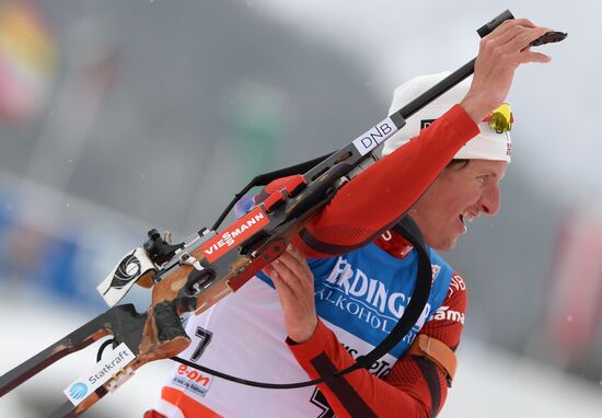 Biathlon. 2nd stage of World Cup. Mens' sprint