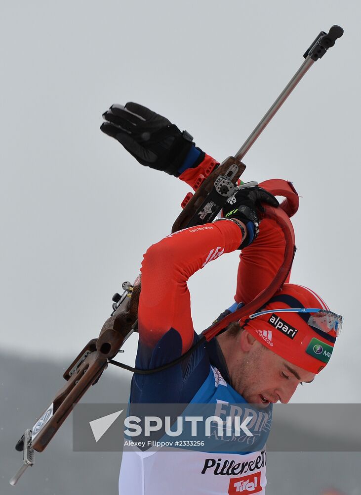 Biathlon. 2nd stage of World Cup. Mens' sprint