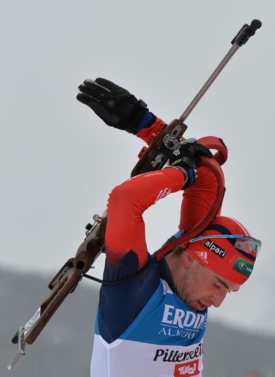 Biathlon. 2nd stage of World Cup. Mens' sprint
