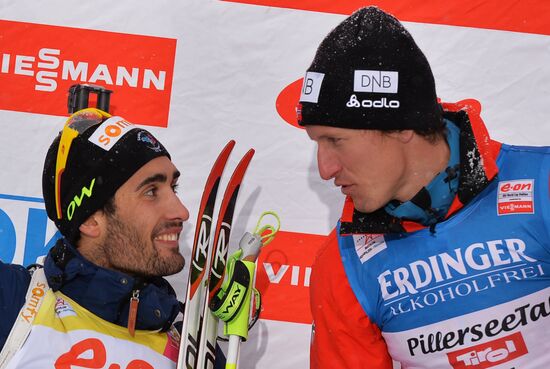 Biathlon. World Cup second stage. Men. Sprint
