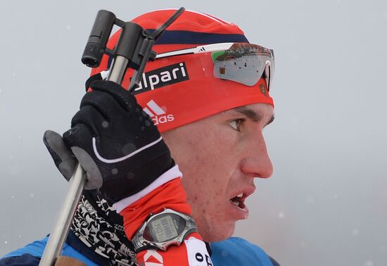 Biathlon. 2nd stage of World Cup. Mens' sprint