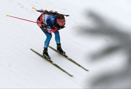 Biathlon. 2nd stage of World Cup. Mens' sprint