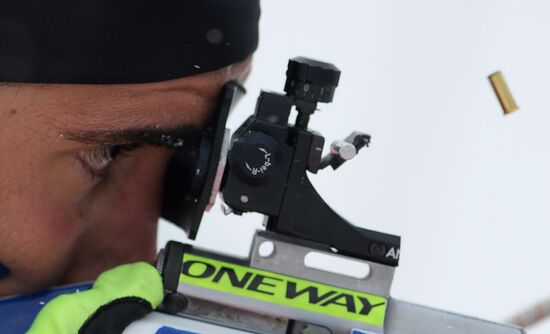 Biathlon. 2nd stage of World Cup. Mens' sprint