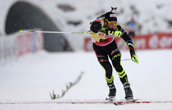 Biathlon. 2nd stage of World Cup. Mens' sprint