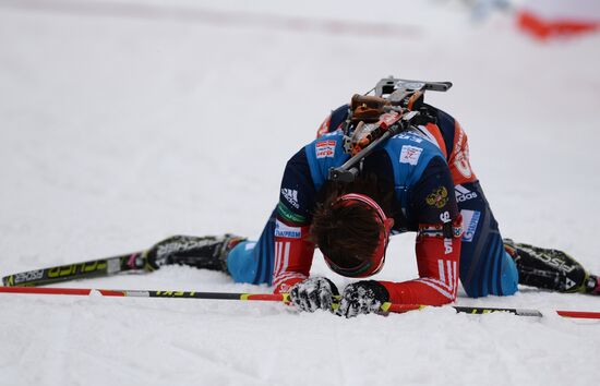 Biathlon. 2nd stage of World Cup. Mens' sprint