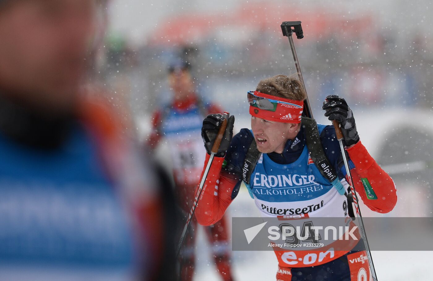Biathlon. 2nd stage of World Cup. Mens' sprint