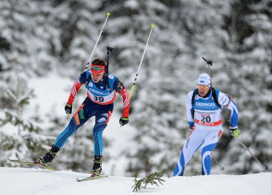 Biathlon. 2nd stage of World Cup. Mens' sprint