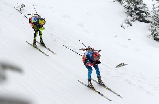 Biathlon. 2nd stage of World Cup. Mens' sprint