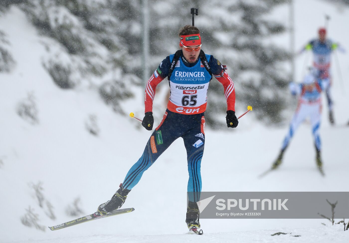 Biathlon. 2nd stage of World Cup. Mens' sprint