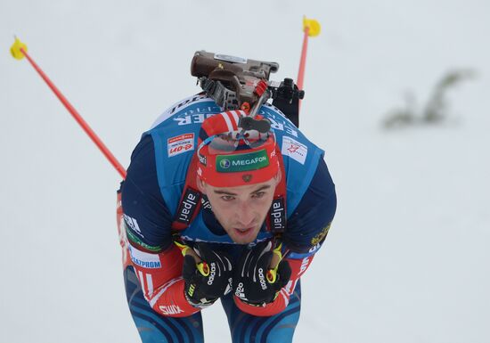 Biathlon. 2nd stage of World Cup. Mens' sprint