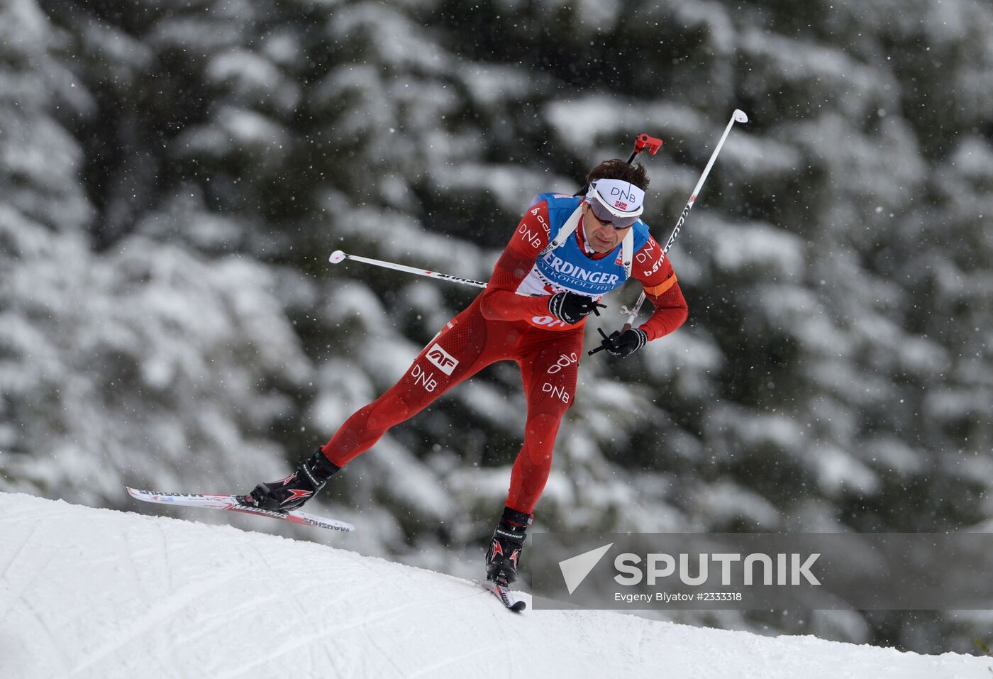 Biathlon. 2nd stage of World Cup. Mens' sprint