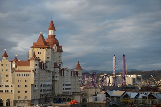 Hotel complex "Bogatyr" in Sochi