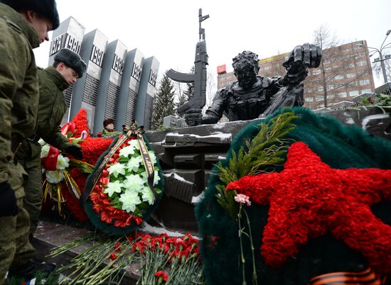 Black Tulip memorial opened after reconstruction