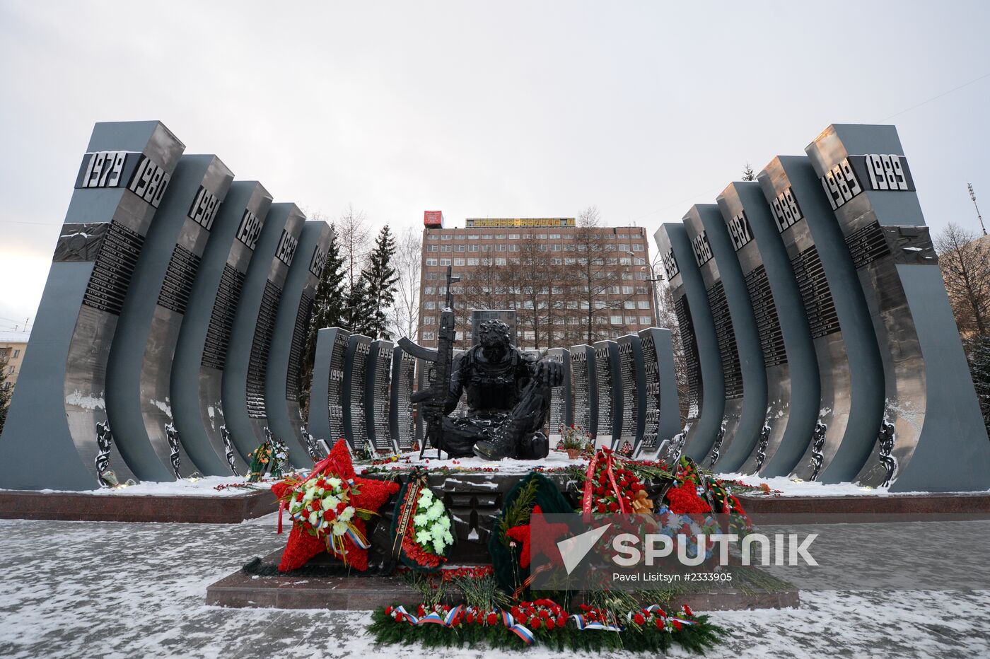 Black Tulip memorial opened after reconstruction
