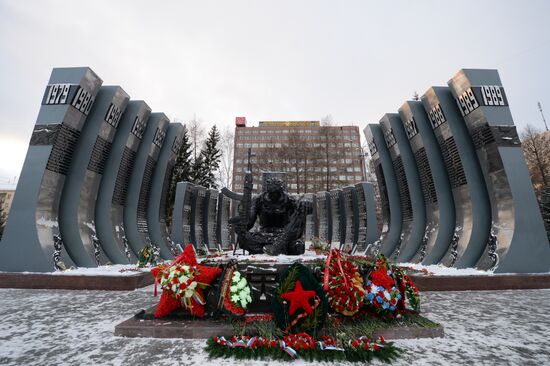 Black Tulip memorial opened after reconstruction
