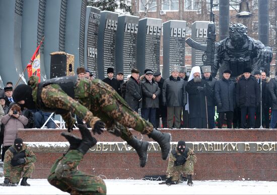 Black Tulip memorial opened after reconstruction