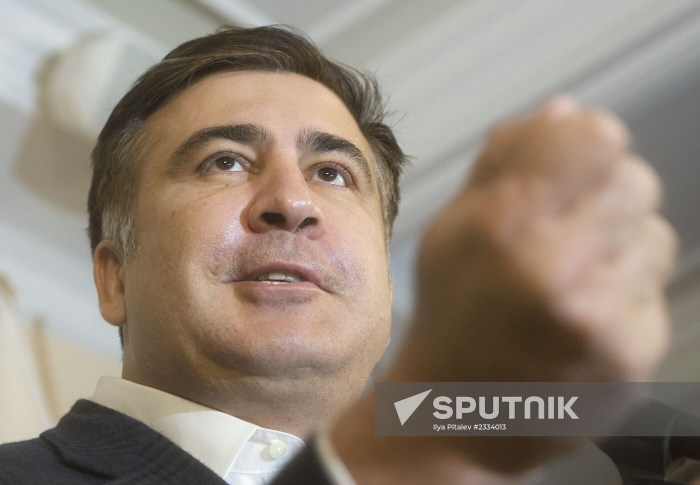 Mikhaeil Saakashvili's news conference in Kiev