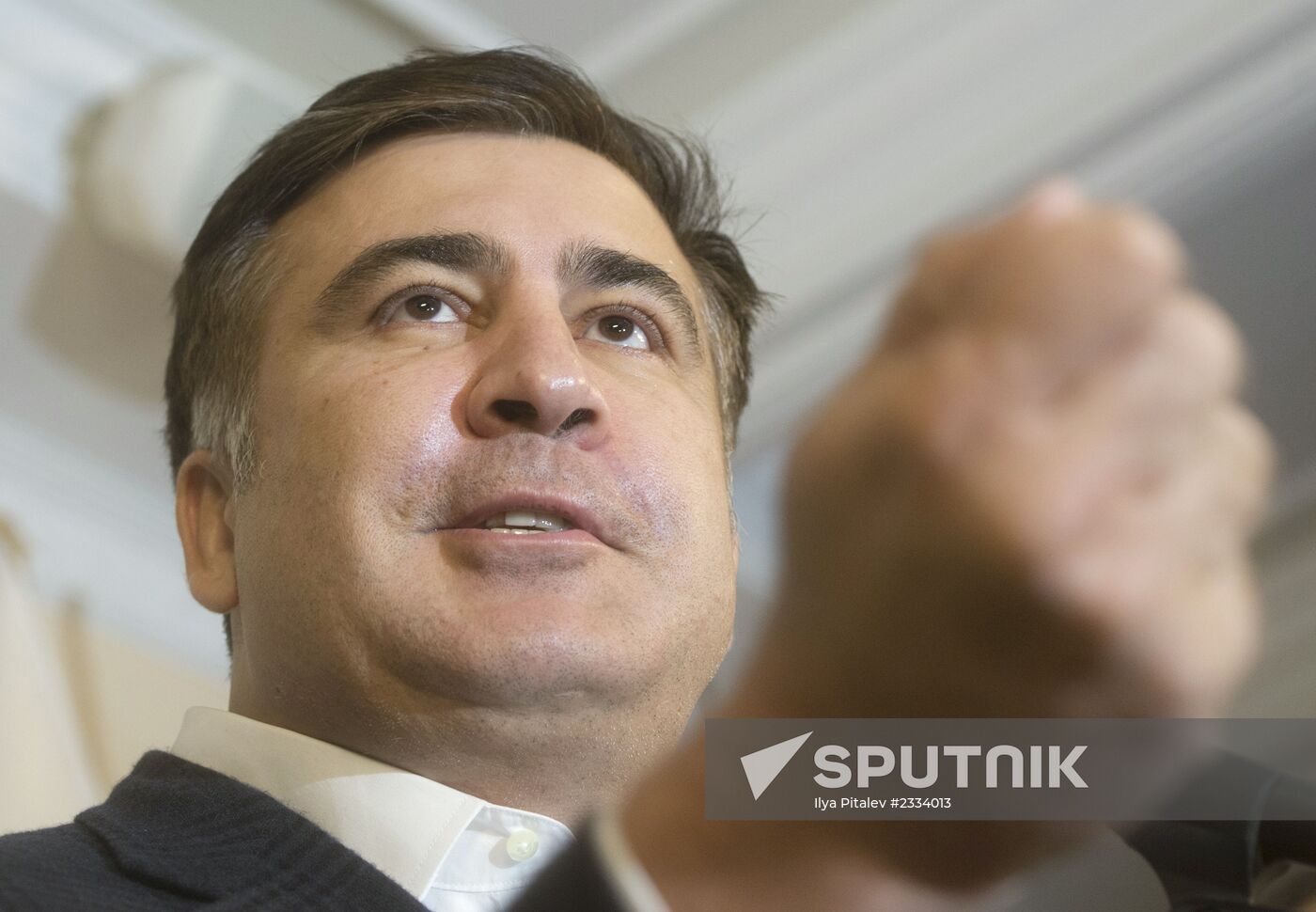 Mikhaeil Saakashvili's news conference in Kiev