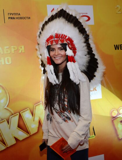Film "Yolki 3" premieres in Moscow