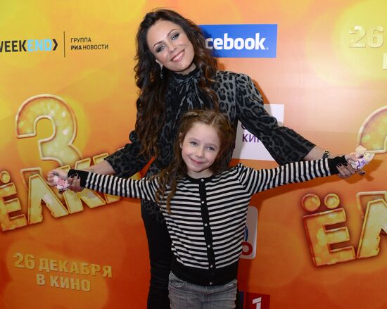 Film "Yolki 3" premieres in Moscow