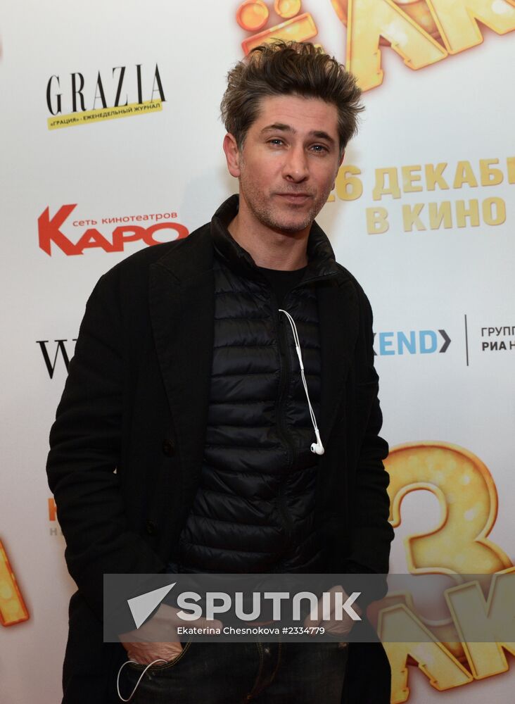 Film "Yolki 3" premieres in Moscow