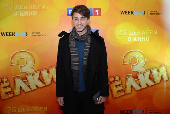 Film "Yolki 3" premieres in Moscow