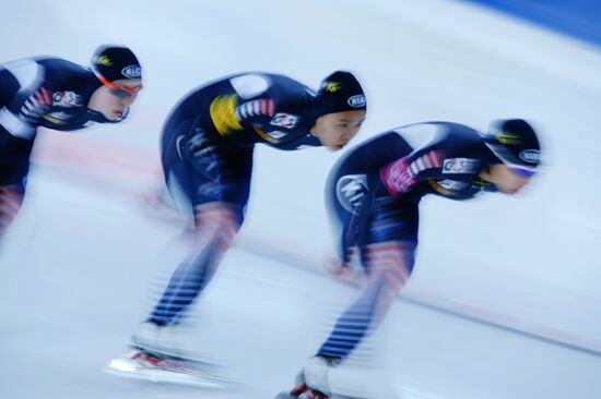 ISU Speed Skating World Cup. Stage Four. Day Three